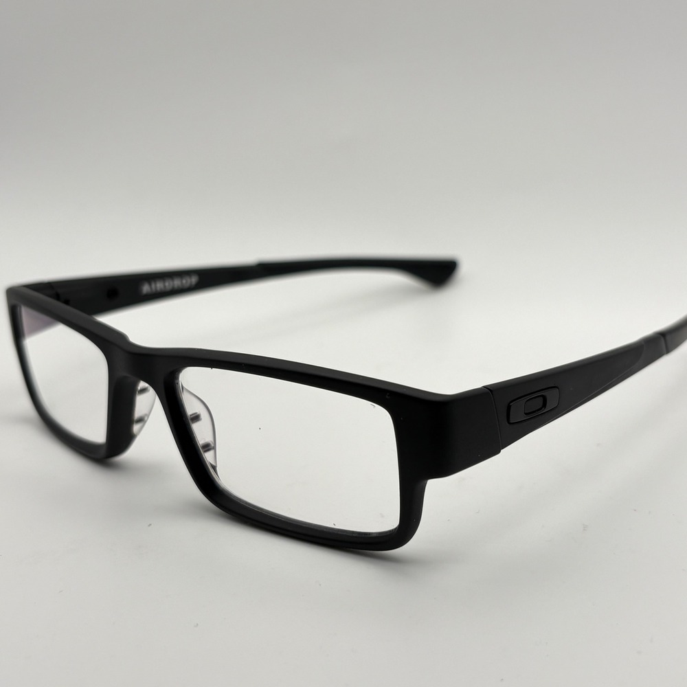 Oakley Airdrop OX8046-0151 Satin Black Eyeglasses Frames 51-18 143 with Case